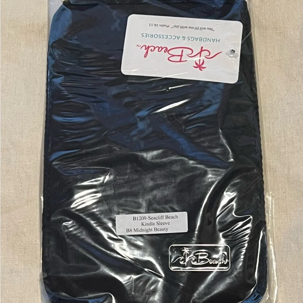 Black Neoprene Kindle Sleeve